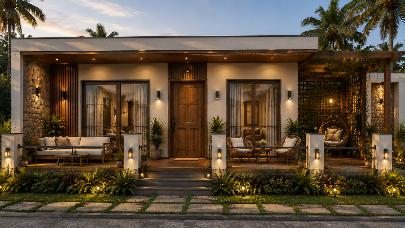 Retro Resort farm house